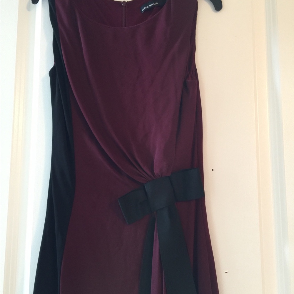 Red wine colored dress size US 4